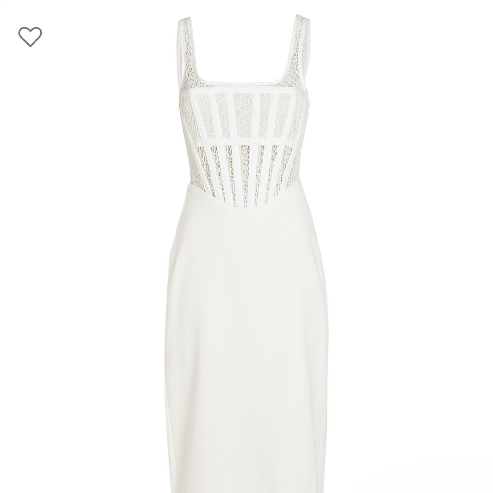 Dion Lee Corset Lace Midi Dress